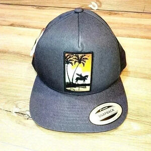 Raw Elements Mike Fields Paniola Surfer Snapback Hat-Grey(O5.26.401)